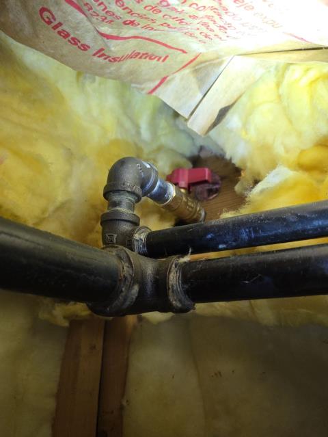 We responded to our customer's home after they accepted our quote for a gas line disconnect related to an upcoming deck replacement. The existing gas line running under the back deck to the outdoor grill needed to be disconnected before construction could begin. Once on site, we shut off the gas supply and disconnected the gas line serving the grill. To improve future access, we also installed an additional gas shut off valve in the basement ceiling before the gas line exits the house. After completing the work, we tested the system to ensure it was secure and leak free. The gas line has been disconnected and the home is ready for the deck replacement. 