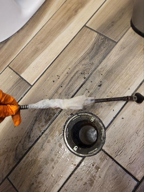 We responded to our customer in Acworth, GA after they reported the bathrooms were backing up when the toilets were flushed. On site, we confirmed there was a blockage in the main drain line causing the backups. We used our sewer machine to clear the obstruction from the line. During the process, we removed paper towel like material from two separate areas in the drain. Once the blockage was cleared, the water level returned to normal. We flushed the toilets multiple times to verify proper drainage and operation. This job was completed successfully, and the bathrooms are now draining and flushing properly without any backups.  