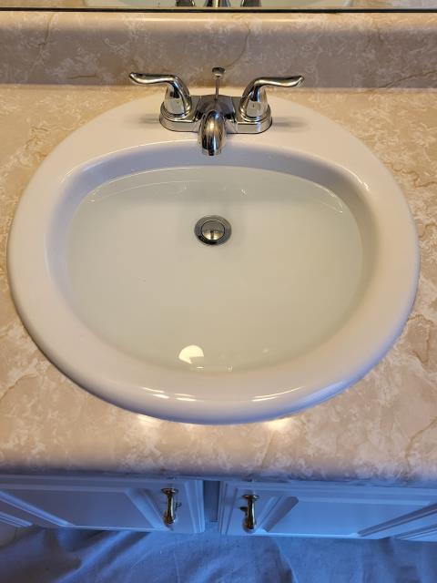 We responded to our customer in Dallas, GA to complete a sink replacement and plumbing upgrade. We removed the existing sink and faucet and installed a new 19 inch round sink with a new faucet and supply lines. All connections were properly secured to ensure reliable operation. Once the replacement was completed, we ran water and tested for leak free performance. The new sink and faucet are now functioning correctly.