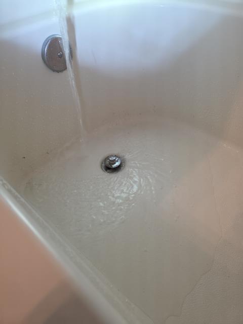 We responded to our customer in Dallas, GA after they reported a tub and bathroom sink stoppage. Upon inspection, we found hair blockages in both drains causing slow drainage. We removed the buildup to restore proper flow. After clearing the drains, we ran water to test and confirm everything was draining properly. Both fixtures are now operating normally.