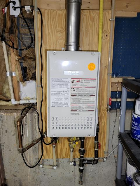 We responded to our customer in Marietta, GA to replace an old tankless water heater that needed upgrading. We removed the existing unit and installed a new Rinnai tankless water heater to provide reliable, on demand hot water. All water, gas, and vent connections were properly secured during installation. Once the installation was completed, we tested the system for proper operation and leak free performance.