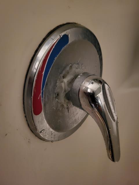 We responded to our customer in Dallas, GA after they reported the master shower was leaking into the wall and below. Upon inspection, we found the issue was caused by a faulty shower cartridge. We replaced the cartridge to restore proper water control and stop the leak. After completing the repair, we tested the shower for proper operation and leak free performance.