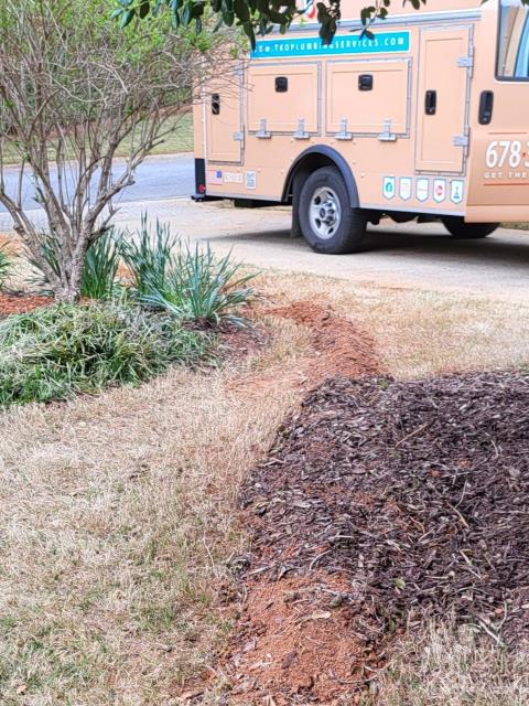 We responded to our customer in Marietta, GA to replace a water line between the house and the meter. We ran a new water service line to ensure reliable water flow and eliminate existing issues. As part of the project, we also reconnected the irrigation line to the new water line. All connections were properly secured during installation. Once the work is completed, we will restore water service and test for proper, leak free operation.