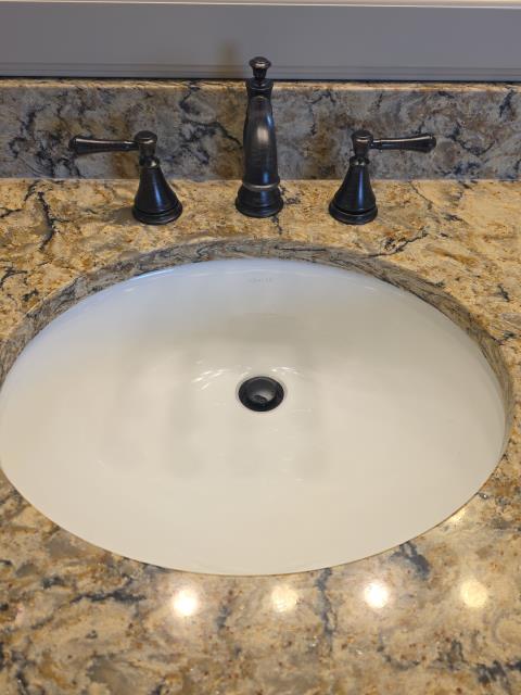 We responded to our customer in Marietta, GA to install two customer supplied 8 inch widespread lavatory faucets in the master bathroom. We removed the existing faucets and installed the new fixtures with stainless steel braided supply lines for reliable connections. All fittings were properly secured during installation. After completing the work, we ran water and tested both faucets for proper, leak free operation.