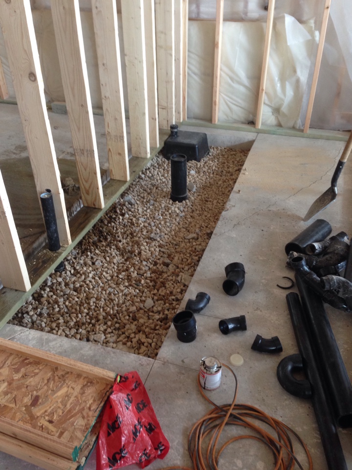 Bathroom remodel and kitchen remodel