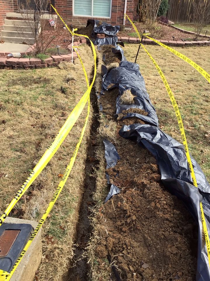 Water line replacement in Pilot Point