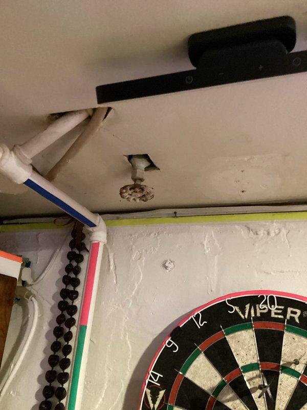 Responded to service call to evaluate exterior water spigot replacement in front yard. Upon inspection, noted PVC water supply lines with appropriate color coding in utility area. No replacement was performed at this time as this was an estimate-only visit.