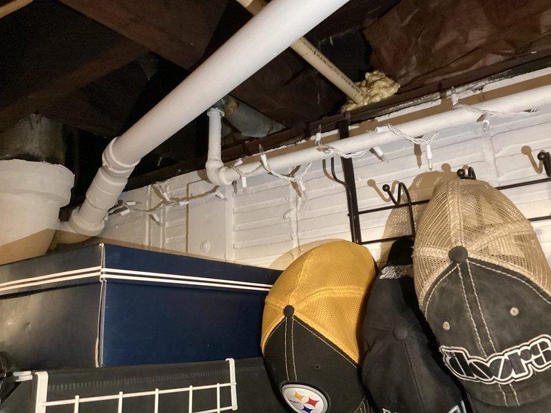 Responded to service call to evaluate exterior water spigot replacement in front yard. Upon inspection, noted PVC water supply lines with appropriate color coding in utility area. No replacement was performed at this time as this was an estimate-only visit.