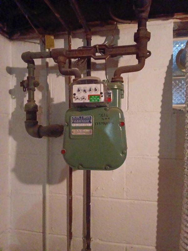 Installed approximately 10 feet of gas piping in the basement, connecting to the existing gas meter and distribution system. The installation included proper fitting connections, support brackets, and integration with the current iron pipe network serving the heating equipment and water heater. All connections were tested for leaks and system integrity upon completion.