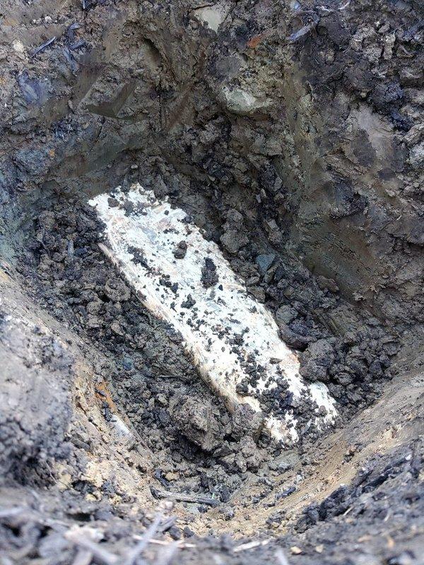 Excavated landscaped areas to access irrigation system drops and successfully installed nine new risers, elevating each drop above ground level to prevent future drainage issues. All new risers were permanently secured using PVC cement into 90-degree elbows for proper water flow direction. Additionally, performed high-pressure jetting service on the mainline running from garage drops to clear a blockage located in the flower bed area, restoring full system functionality.