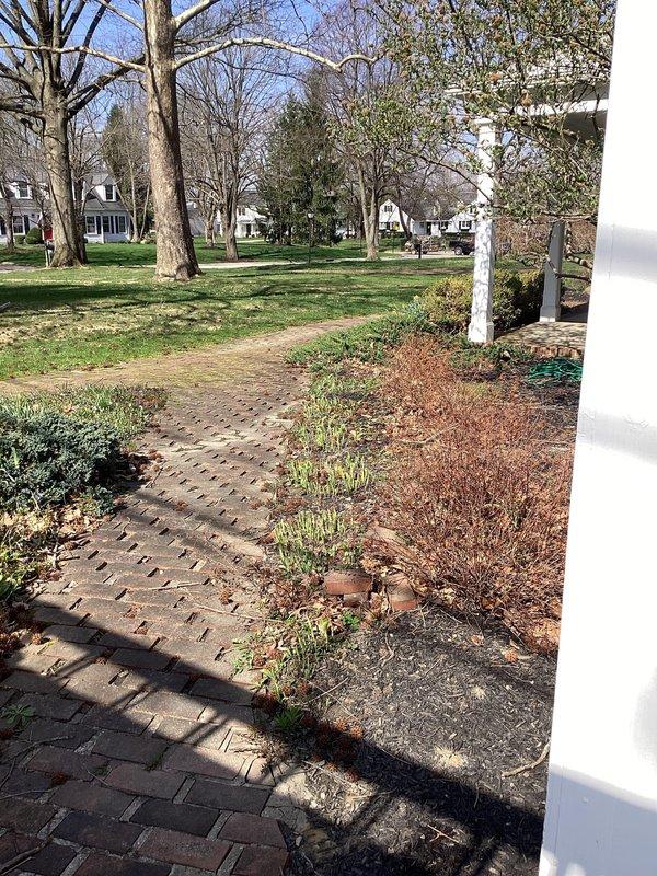 Responded to service call regarding water intrusion in garage. Assessed exterior drainage conditions and downspout configuration at property. Evaluated existing drainage patterns where foundation meets hardscape, noting water accumulation issues near building corner. Provided estimate for installation of additional downspout system with separate discharge point routing to street to improve water diversion and prevent garage flooding.