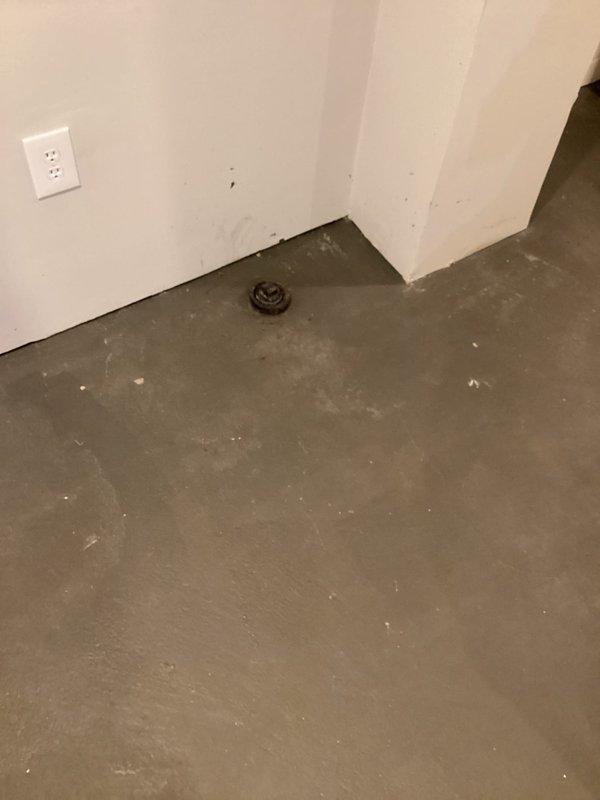 Performed hydro-jetting service on interior floor drain system. Cleared drain line using high-pressure water jetting equipment to remove blockages and restore proper drainage flow. Service completed as requested with drain now functioning properly.
