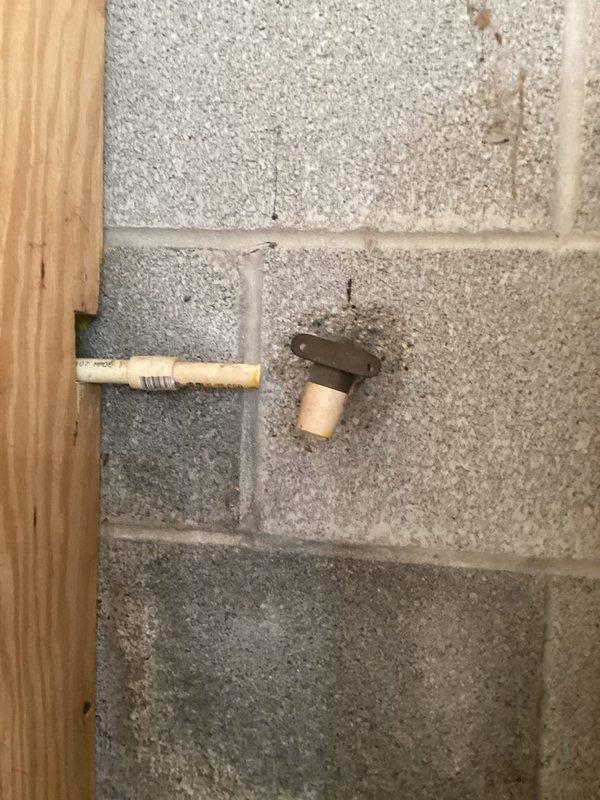 Replaced defective outdoor spigot shut-off valve per work order #XN2388374. Removed failed valve assembly and installed new shut-off valve to restore proper water control to exterior hose bib. System tested and verified operational with no leaks detected.