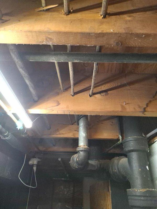 Installed approximately 50 feet of 1.25-inch gas piping inside the residence, routing the line through the basement crawlspace between floor joists to supply gas to the designated appliance location. Connected the new gas line to the existing exterior meter assembly, performed pressure testing to verify system integrity, and ensured all connections meet code requirements for safe operation.