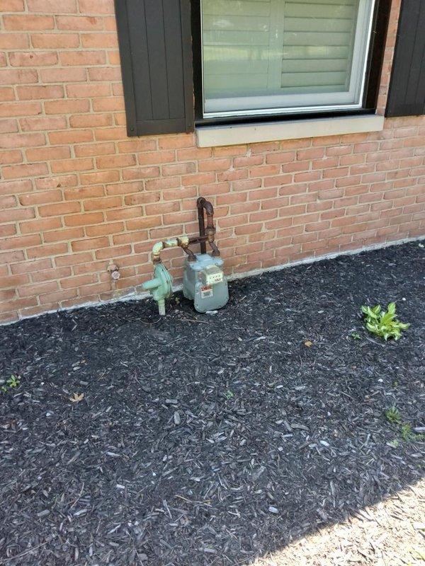 Installed approximately 50 feet of 1.25-inch gas piping inside the residence, routing the line through the basement crawlspace between floor joists to supply gas to the designated appliance location. Connected the new gas line to the existing exterior meter assembly, performed pressure testing to verify system integrity, and ensured all connections meet code requirements for safe operation.