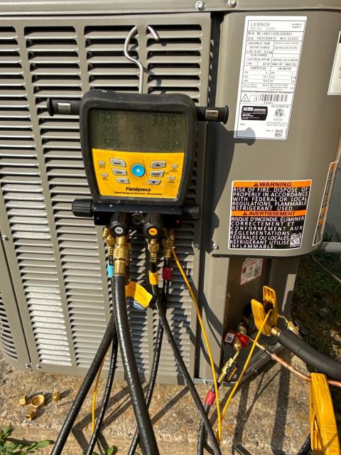 Installed a high-efficiency Lennox single-stage heating system paired with a Lennox single-stage cooling system in Croydon, PA 19021. The system includes an Ecobee smart thermostat, MERV 11 air filtration, condensation line safety detection, and an upgraded return intake for improved airflow.