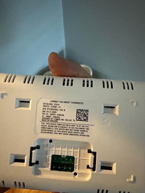 Wrapped up a service call in Philadelphia, PA 19128 to inspect a newly installed iComfort S30 thermostat. Verified full operation and confirmed everything is working properly. Another neighbor’s home is set for comfort this winter.”