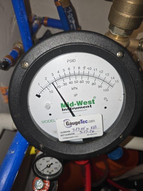 Responded to a backflow testing request in Perkasie, PA 18944. Customer needed certification for the township records. Testing completed and water system approved for safe use.
