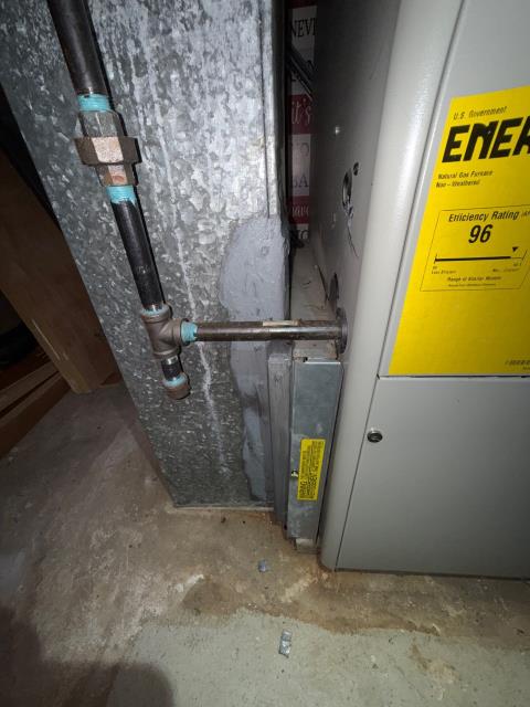 Completed ductwork repair in Elkins Park, PA 19027. Connected metal on the return side, patched holes in the supply line, and sealed ductwork in the closet with professional-grade duct sealant. Improved airflow and efficiency for a more comfortable home.