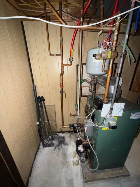Just wrapped up a seasonal AC maintenance for a Comfort Club member in Warminster, PA 18974. Inspection revealed biological growth on the indoor coil, blower motor, and inside the air handler, as well as rust on the condenser fan motor. Found the system undercharged with refrigerant and performed an R-410A recharge. The system is now cooling properly and ready for the summer.