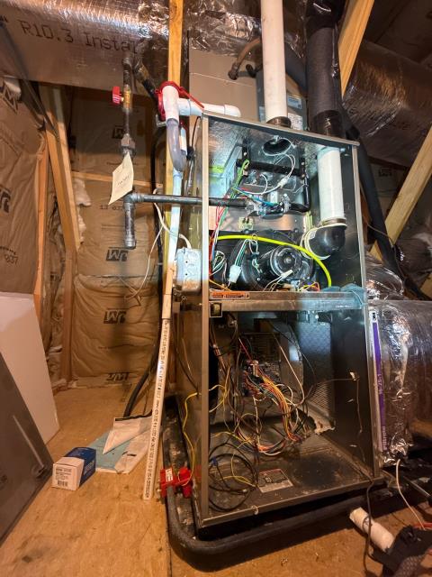 Wrapped up a home visit in Warrington, PA 18976, where Ecobee thermostats had been resetting and recalibrating for several weeks. Discussed potential causes, including dirty sensors, overheating furnaces, or dust from recent basement finishing. Filters were already replaced, and further diagnostics were recommended to prevent system disruptions.