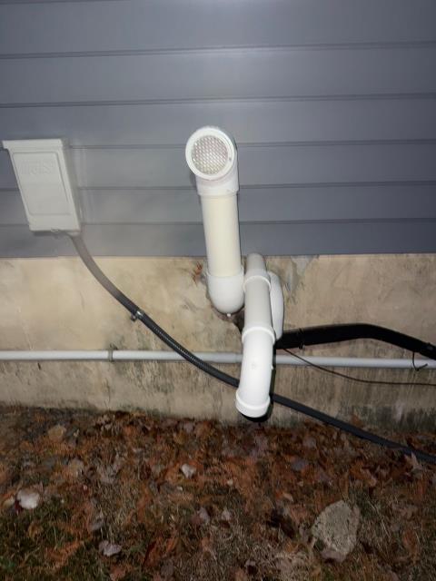 Performed a follow-up furnace diagnostic in Jamison, PA 18929. Identified a pressure switch error, an uneven exhaust pipe section, and a backward pitch that could impact the drain. Ran a CO test, confirmed operation, and provided guidance on necessary adjustments.