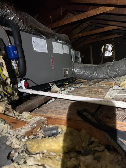 Responded to a service call in Warminster, PA 18974 for an AC system that was shutting down after running only 5–10 minutes. The thermostat indicated an error but showed no code. The system is about 3 years old, and the outdoor unit is accessible. Completed diagnostic to determine the cause and ensure reliable cooling for the customer.