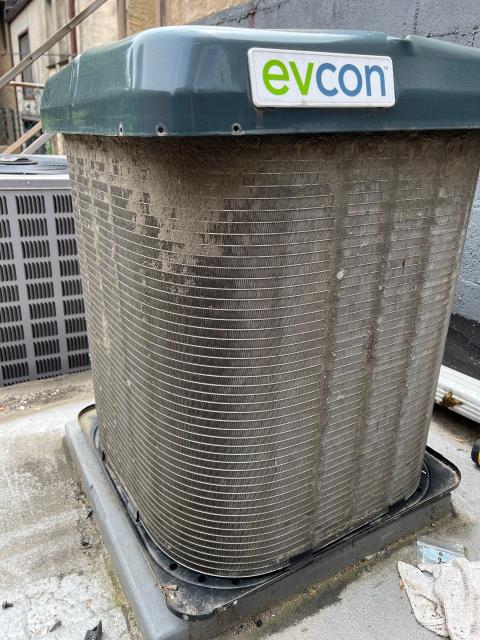 Performed an ac service call in philadelphia, pa 19147, where the evcon central ac wasn’t running at all. Found a blown fuse on the furnace board caused by resistance on the ac control wire. Replaced the fuse, repaired wiring connections, and performed a deep chemical coil cleaning on the outdoor condenser. The system is cooling again, but may require new control wiring or a wireless control solution to prevent future fuse failures.