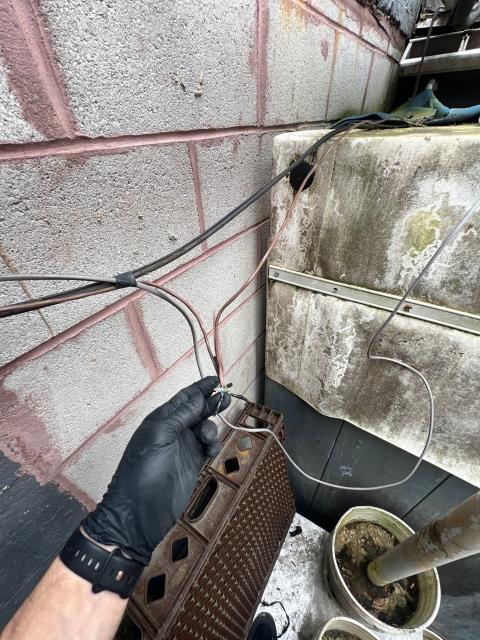 Performed an ac service call in philadelphia, pa 19147, where the evcon central ac wasn’t running at all. Found a blown fuse on the furnace board caused by resistance on the ac control wire. Replaced the fuse, repaired wiring connections, and performed a deep chemical coil cleaning on the outdoor condenser. The system is cooling again, but may require new control wiring or a wireless control solution to prevent future fuse failures.