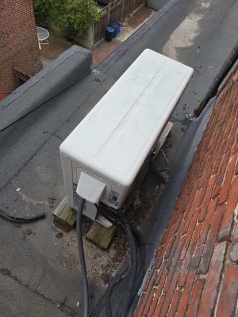 Performed an assessment for a triplex in philadelphia, pa 19103. The third-floor apartment needs a replacement mini-split system for both the bedroom and living/dining area, running off the existing rooftop condensing unit. Recommended an efficient system and provided guidance for a quick installation so the tenant can enjoy reliable heating and cooling. Another home prepped for comfort and efficiency.