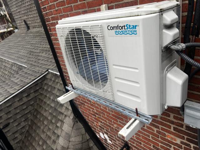 Completed a diagnostic visit for a comfort star ductless mini-split system in philadelphia, pa 19107. Reported a loud noise when the unit was running, which stopped once it was turned off. Inspected the system and found loose flaring connections causing the issue. Recommended reconnecting and pressure testing the system to ensure proper operation. Completed a diagnostic visit for a comfort star ductless mini-split system in philadelphia, pa 19107. Reported a loud noise when the unit was running, which stopped once it was turned off. Inspected the system and found loose flaring connections causing the issue. Recommended reconnecting and pressure testing the system to ensure proper operation.
