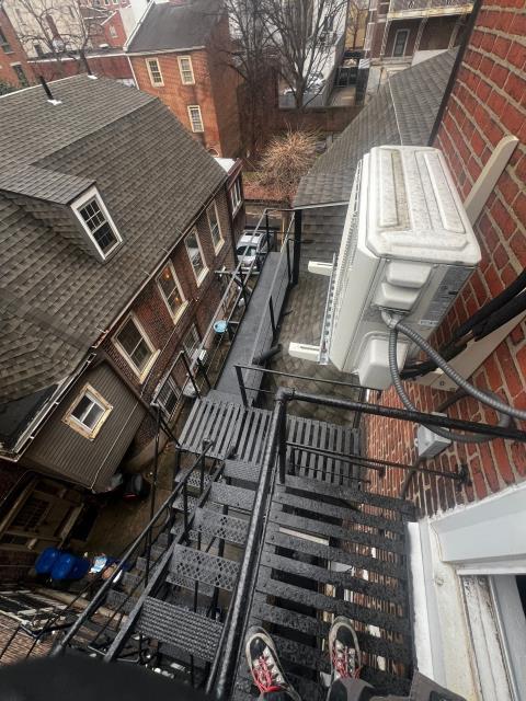 Returned to a home in philadelphia, pa 19107 to perform the recommended service on the comfort star ductless mini-split system. Reconnected all flaring connections and completed a full pressure test to verify there were no leaks or vibration issues. The system is now running quietly and efficiently, keeping the home comfortable again.