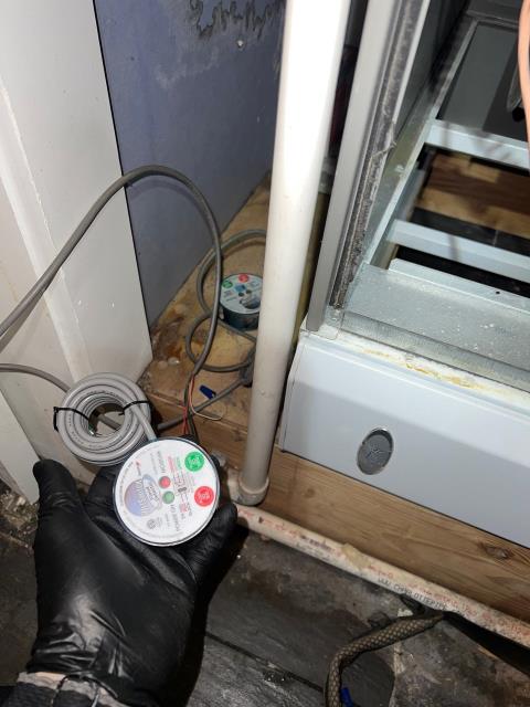 Responded to a no-heat emergency in philadelphia, pa 19106. The customer’s heating system was clicking but wouldn’t start, with water pooling around the unit due to a failed condensation switch. We replaced the part, tested the system, and restored full operation. Another neighbor ready for the bitter cold week ahead.