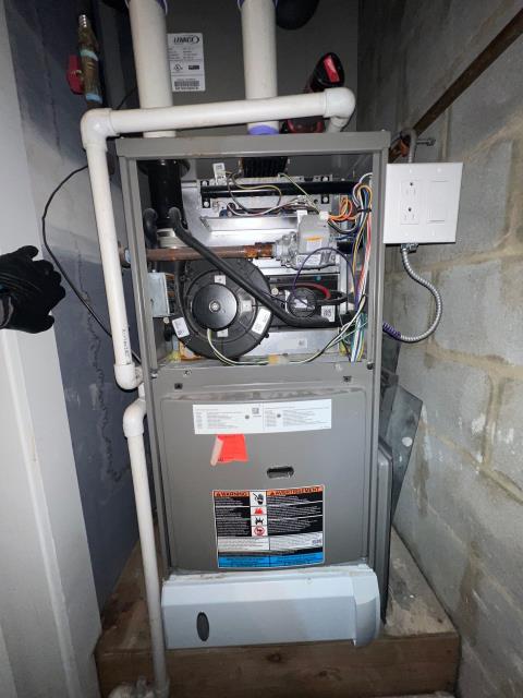 Responded to a no-heat emergency in philadelphia, pa 19106. The customer’s heating system was clicking but wouldn’t start, with water pooling around the unit due to a failed condensation switch. We replaced the part, tested the system, and restored full operation. Another neighbor ready for the bitter cold week ahead.