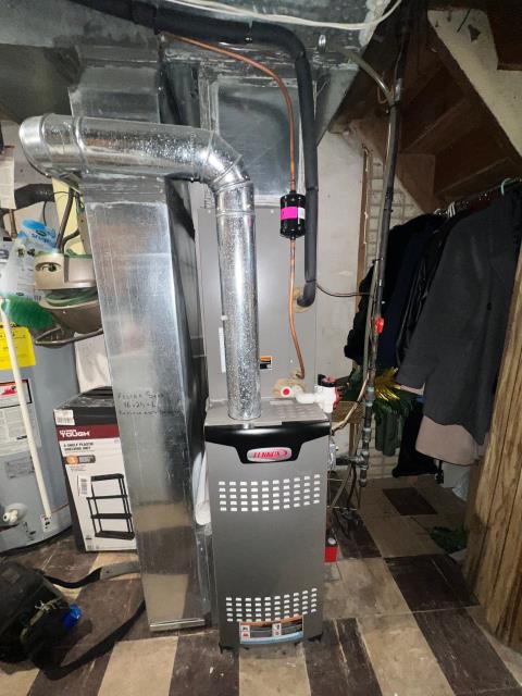 Performed an annual maintenance on a lennox heating and cooling system for a homeowner in philadelphia, pa 19150. Inspected electrical connections, cleaned burners and coils, checked refrigerant levels, and verified safe heating performance. The system is running efficiently and is ready to keep this philly home comfortable through the changing seasons.