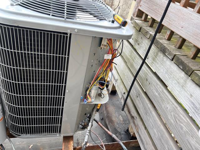 Performed a diagnostic visit for a tenant in philadelphia, pa 191071 after reports that the apartment was consistently cold. The technician found the system had no refrigerant and identified a mismatch between the indoor and outdoor units, which is affecting heating performance. Recommendations were provided for proper repairs to restore efficient and reliable heating.