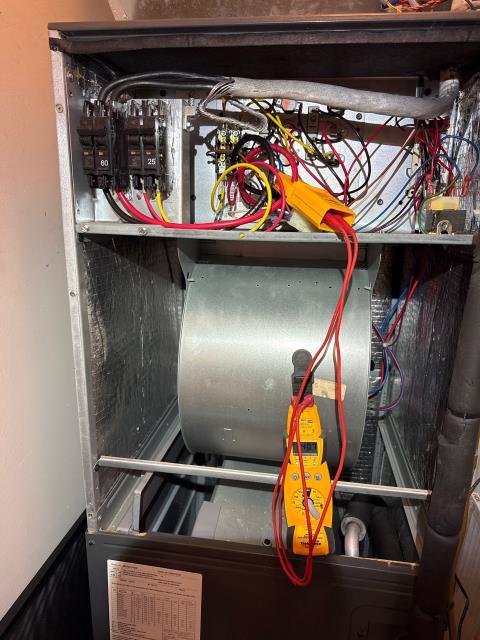 Completed a return visit to a residence in Philadelphia, PA 19145 to complete the next phase of HVAC service. Our specialist reconnected the high-voltage wiring to the air handler, reconnected the thermostat wiring, and installed a condensate trap and float switch to prevent future water leaks. We also checked and balanced the refrigerant levels to ensure the system runs efficiently and safely. Another reliable cooling setup ready for the changing fall temperatures!