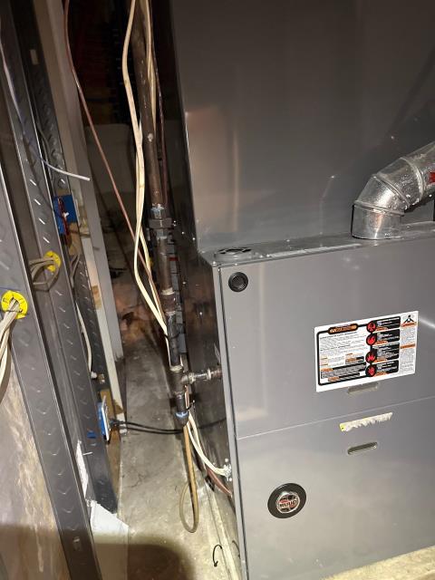 We returned to the home in Philadelphia, PA 19118, to complete the recommended gas furnace repairs. Our technician replaced the leaking gas union, installed new igniter spark rods, and changed the air filter to improve system efficiency and airflow. After completing the work, we tested the furnace for safety, confirmed no leaks were present, and verified the unit was running smoothly and heating the home efficiently. The homeowner was pleased with the results and decided to join our Club Membership Program for year-round comfort and peace of mind.