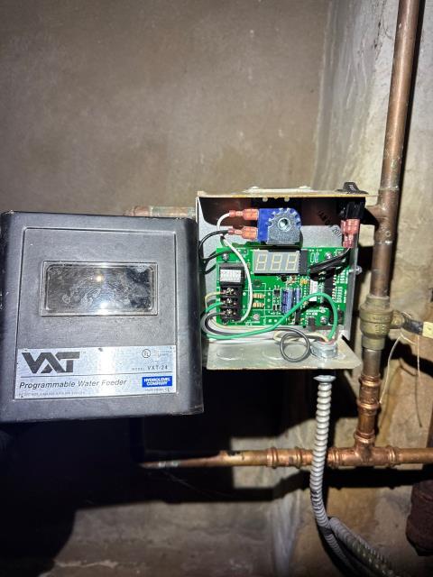 Responded to a no-heat call in Philadelphia, PA 19143. The customer’s boiler had a broken automatic feeder and required replacement of the low water cut-off and water sensor to restore safe operation. While on-site, we performed a full chemical cleaning and routine maintenance to remove scale and ensure optimal system efficiency. After completing the work, we verified proper boiler operation and confirmed the heating system was fully restored, providing safe and reliable warmth for the home.