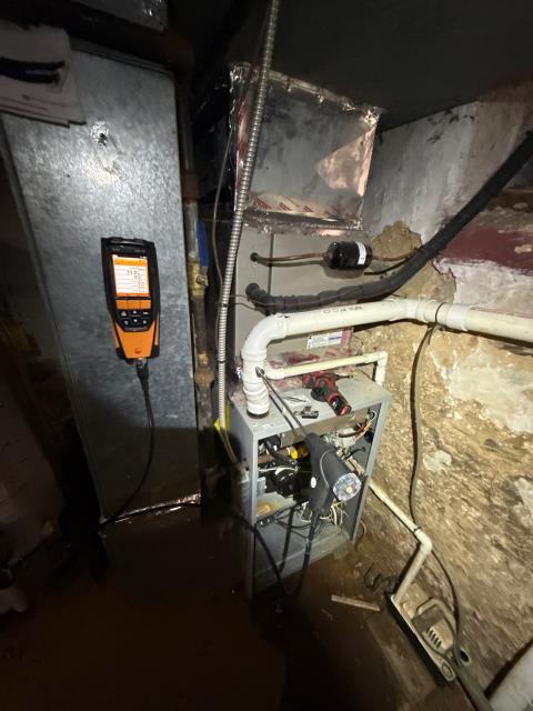 Wrapped up a service for a heating concern for a new customer in Hatboro, PA 19040, where the furnace was only reaching about 55°F despite running continuously. The system is a roughly four-year-old gas unit, and a previous technician had replaced the thermostat without resolving the issue, leaving the system short-cycling and still displaying a filter alert. We performed a full diagnostic on the furnace in the basement, checked airflow, safety limits, and thermostat communication, and verified system operation to pinpoint the cause of the inconsistent heat. We provided clear recommendations to get her home back to safe, reliable warmth for the season.