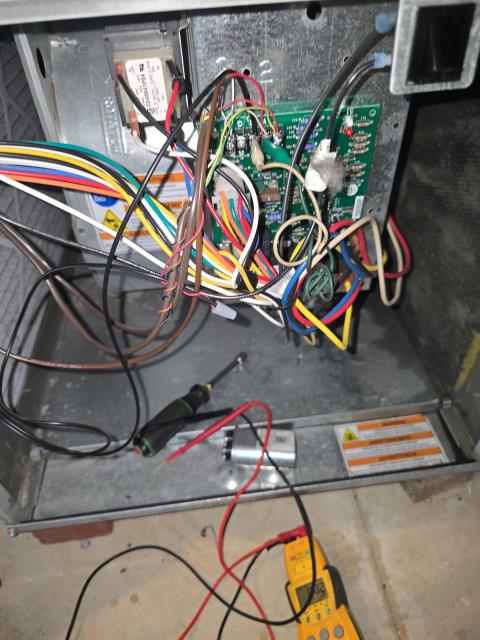 We serviced a home with heating issues post-tune-up. After power-cycling and filter changes, we diagnosed a low thermostat battery and scheduled a follow-up to inspect the blower and airflow. We serviced a home with heating issues post-tune-up. After power-cycling and filter changes, we diagnosed a low thermostat battery and scheduled a follow-up to inspect the blower and airflow.