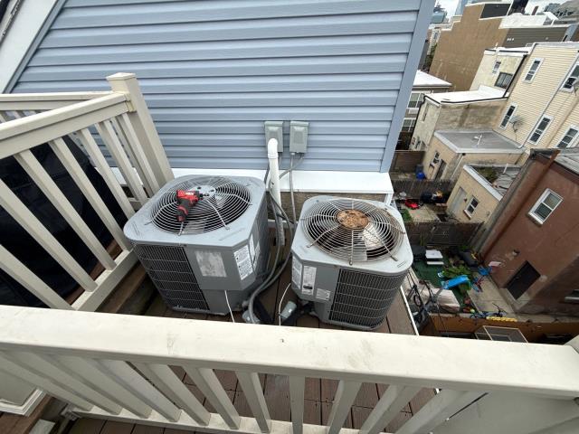 I performed a dual-system ac tune-up, inspected both units, recharged r-410a, installed leak sealer with dye, and added a motor start assist. Both systems now operate smoothly.