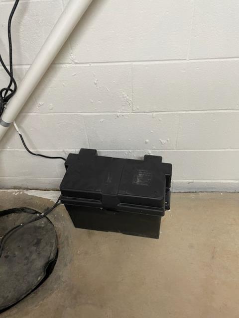 I assessed a sump pump battery backup issue, replaced a 3-year-old battery, and coordinated a return visit for installation and testing.