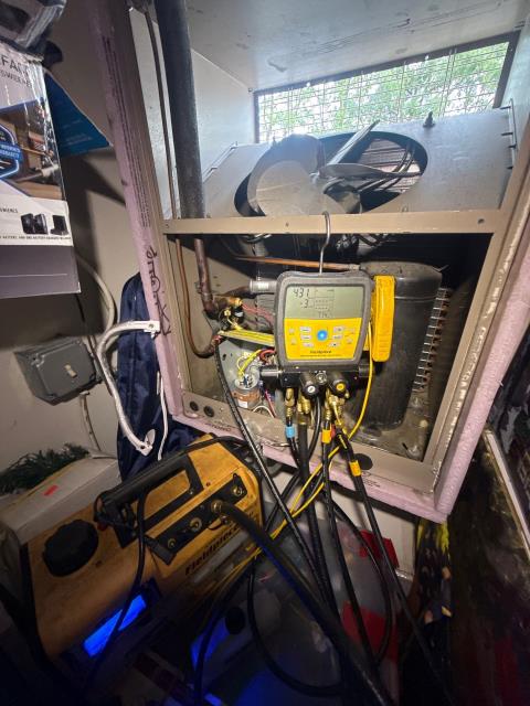 Replaced a lennox evaporator coil under warranty, removing the furnace, reconnecting lines, and restoring refrigerant. System now operates correctly. Replaced a lennox evaporator coil under warranty, removing the furnace, reconnecting lines, and restoring refrigerant. System now operates correctly.