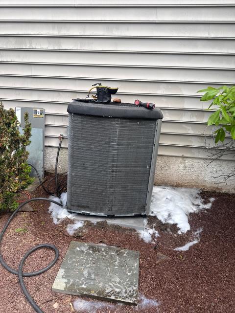 We replaced the evaporator coil, ensuring optimal cooling. The old coil was removed, a new one installed, and the system recharged with r-410a refrigerant. Airflow and settings were adjusted, and the system was tested for reliability. We replaced the evaporator coil, ensuring optimal cooling. The old coil was removed, a new one installed, and the system recharged with r-410a refrigerant. Airflow and settings were adjusted, and the system was tested for reliability.