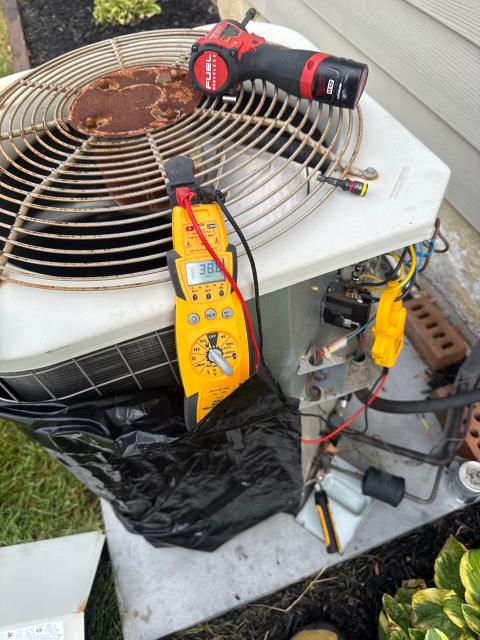 We fixed a sudden cooling loss by addressing the dual secondary voltage control. The system was non-operational, but after our technician's visit, it resumed normal function, and the outdoor unit started working. The homeowner is now ready for summer. We fixed a sudden cooling loss by addressing the dual secondary voltage control. The system was non-operational, but after our technician's visit, it resumed normal function, and the outdoor unit started working. The homeowner is now ready for summer.