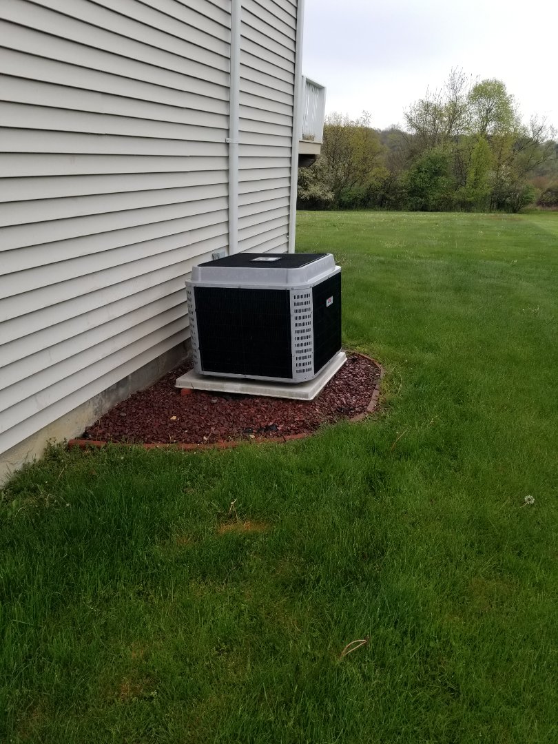 Performed air conditioning tune up on a Heil condenser and air handler. Rinsed coils and check operation and freon levels. Recommend new compressor contactor and dual capacitor 