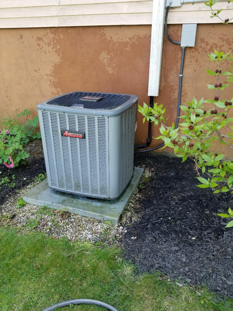 Amana 16 SEER Two Stage Central AC annual Service and Tune up