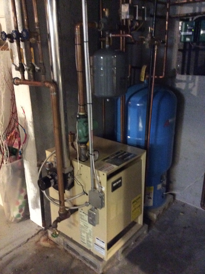 Cold Spring, NY - Flushing corrosive anti freeze from boiler and replacing defective components caused by high acidity level of anti freeze also removed and cleaned blower wheels of hydro air handlers for better air flow caused by Filters not being replaced frequently enough. Cold Spring, NY - Flushing corrosive anti freeze from boiler and replacing defective components caused by high acidity level of anti freeze also removed and cleaned blower wheels of hydro air handlers for better air flow caused by Filters not being replaced frequently enough.