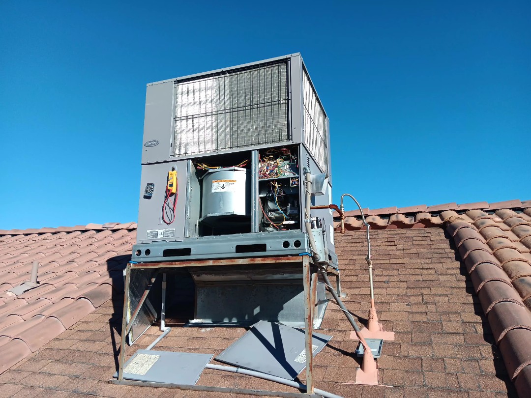 Performed ac heating maintenance 